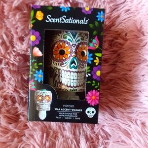 NIB ScentSationals plug-in wax warmer with wax!